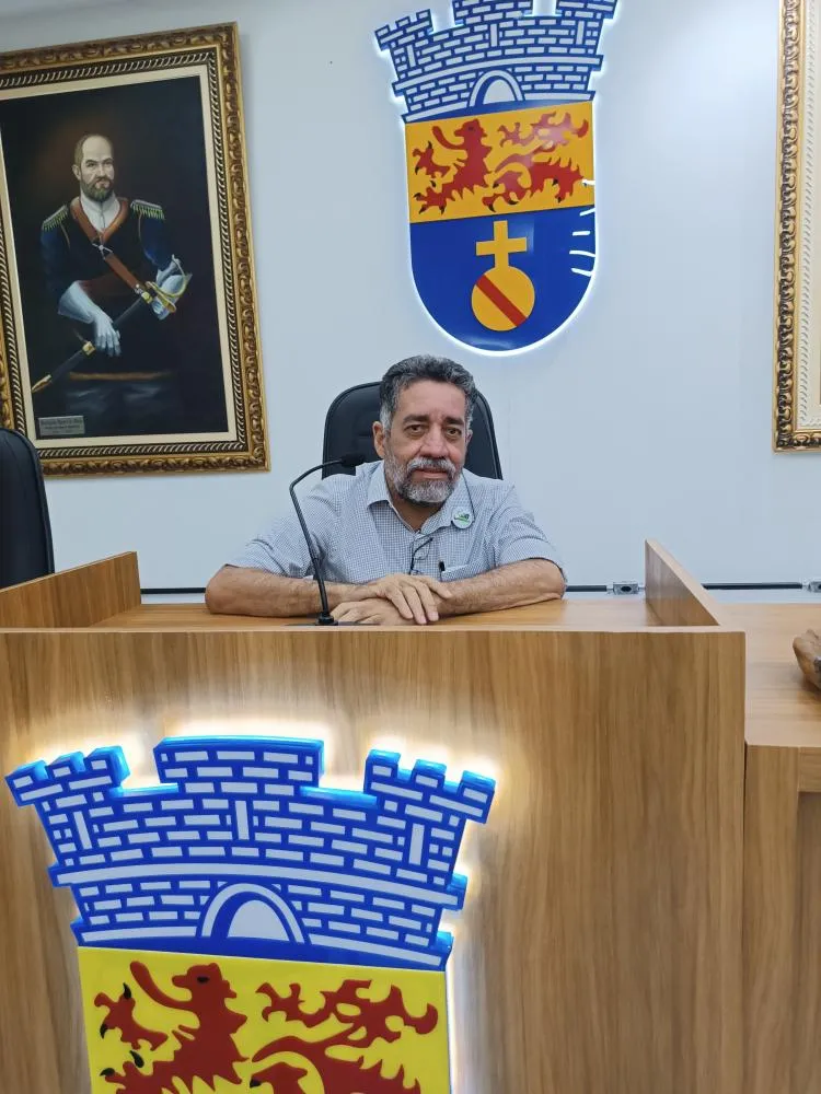 Presidente do MDB Olinda, J&uacute;nior Lyra.