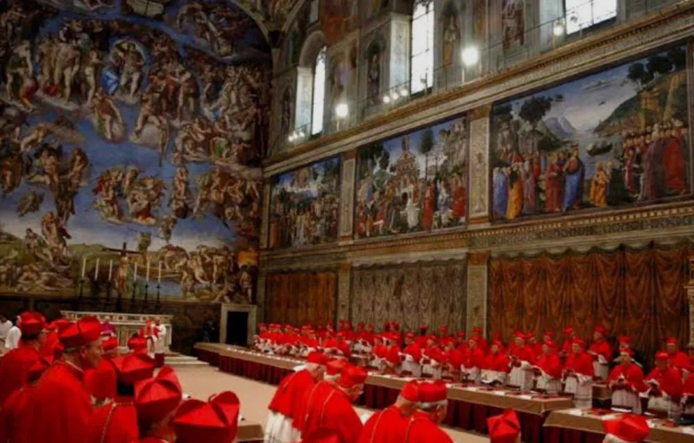 Foto de dentro do vaticano - reprodução 