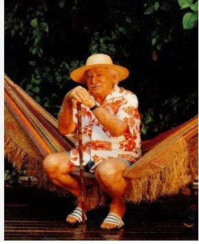Foto de Jorge Amado - Acervo pessoal do Instituto 