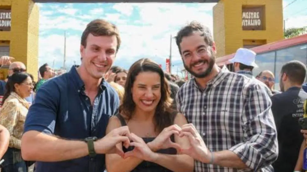 Miguel Coelho, Raquel Lyra e Túlio Gadelha - Foto: reprodução internet 
