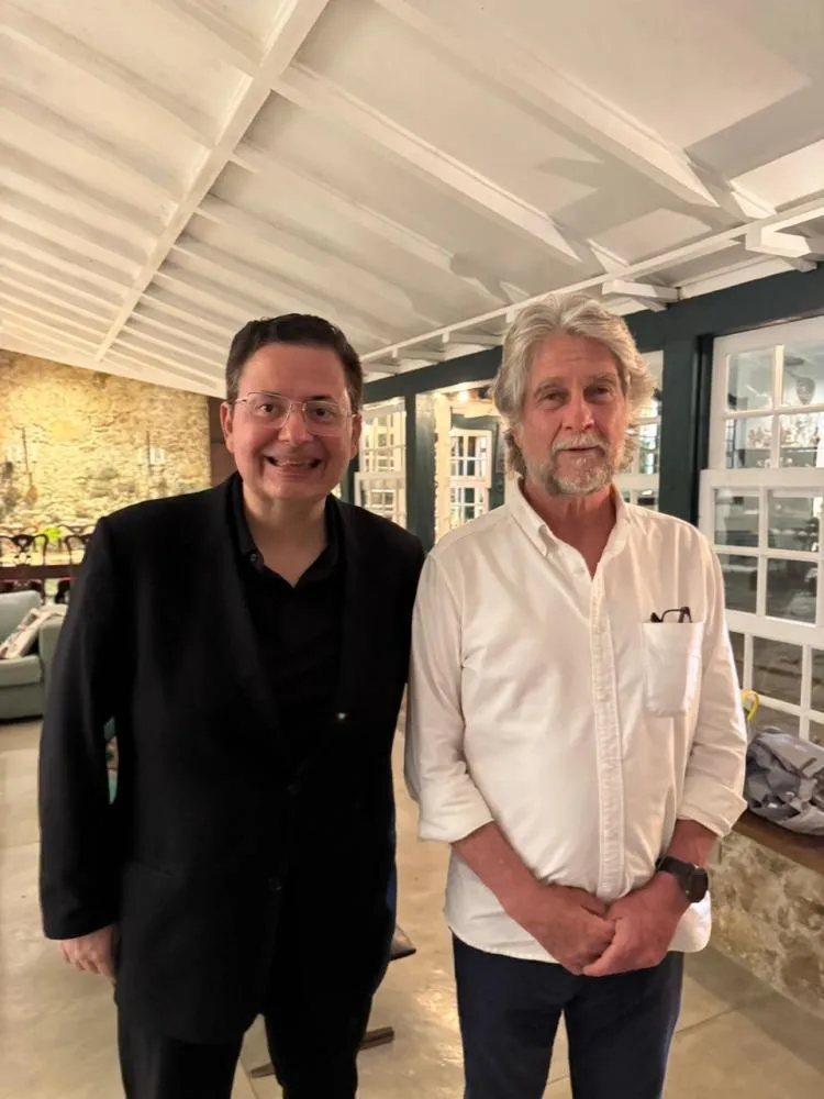 Antônio Campos e Dom João Henrique de Orléans e Bragança - Foto: Divulgação 