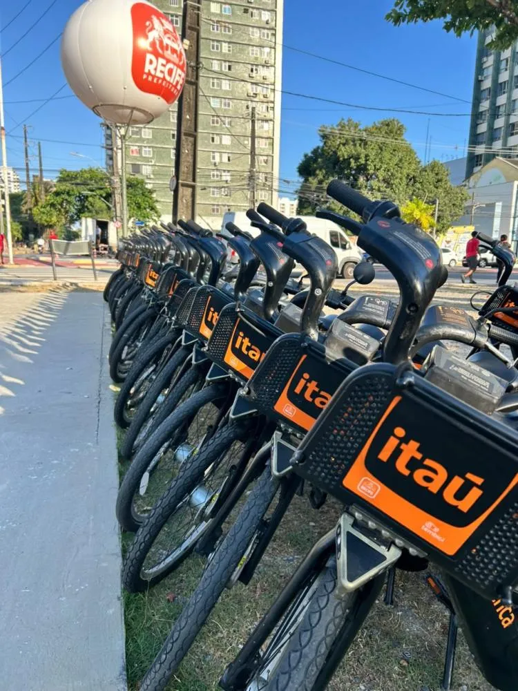 RECIFE, TEMBICI E ITAÚ UNIBANCO DISPONIBILIZAM 240 NOVAS BICICLETAS ELÉTRICAS